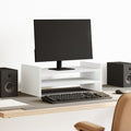 Vidaxl monitorstandaard 50x27x20 cm bewerkt hout wit
