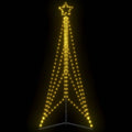 Vidaxl led-kerstboom 483 leds warm wit 240 cm