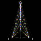 Vidaxl led-kerstboom 615 leds kleurrijk 404,5 cm