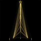 Vidaxl led-kerstboom 861 leds warm wit 478 cm