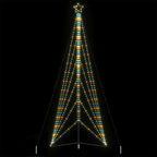 Vidaxl led-kerstboom 861 leds kleurrijk 478 cm