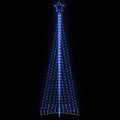 Vidaxl led-kerstboom 495 leds 300,5 cm blauw