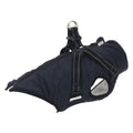 Vidaxl hondenjas met harnas waterdicht reflecterend marineblauw l24