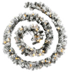Vidaxl kerstslinger met led-lampjes groen 5 m pvc