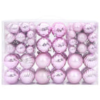 Vidaxl kerstballen 100 st ø3 4 6 cm roze