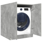 Vidaxl wasmachinekast 70,5x71,5x91,5 cm betongrijs