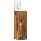 Vidaxl schoenenkast 32x35x92 cm bewerkt hout oud houtkleurig