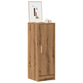 Vidaxl schoenenkast 32x35x92 cm bewerkt hout artisanaal eikenkleur