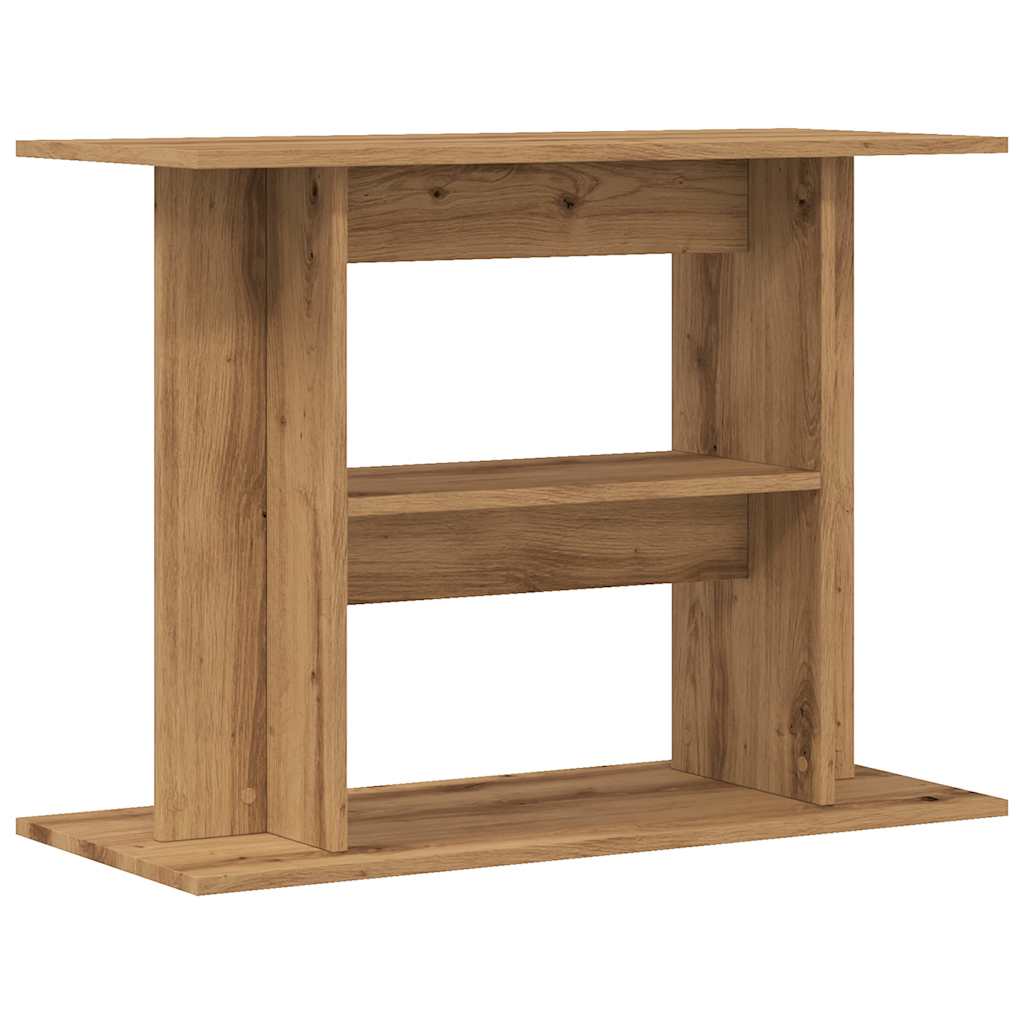 Vidaxl aquariumstandaard artisan eikenhout 80x35x60 cm
