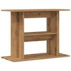 Vidaxl aquariumstandaard artisan eikenhout 80x35x60 cm