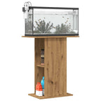 Vidaxl aquariumstandaard artisan eikenhout 36x60,5x72,5 cm
