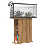 Vidaxl aquariumstandaard artisan eikenhout 36x75x72,5 cm