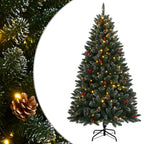 Vidaxl kunstkerstboom met 300 led's 180 cm