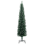 Vidaxl kunstkerstboom smal met 150 led's 120 cm