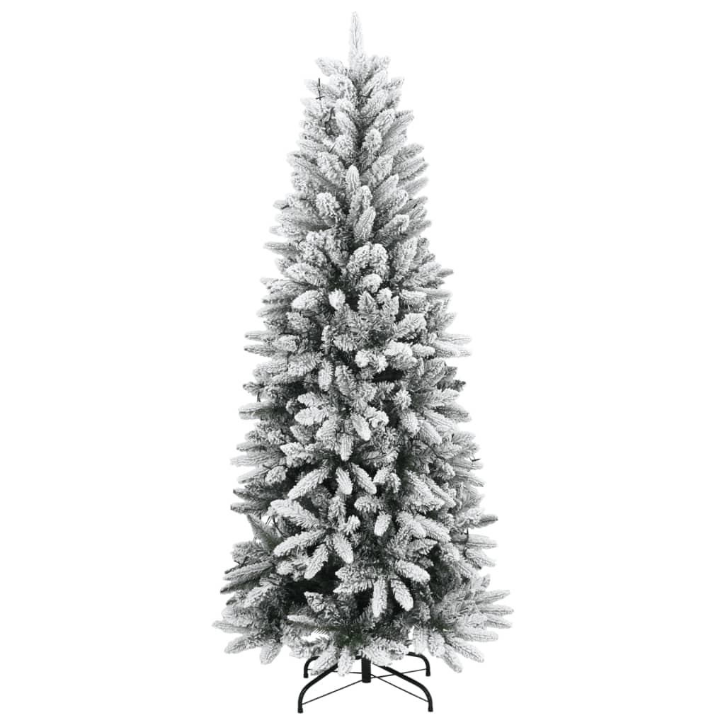 Vidaxl kunstkerstboom met 150 led's en sneeuw 120 cm