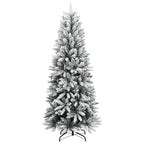 Vidaxl kunstkerstboom met 300 led's en sneeuw 180 cm