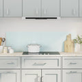 Vidaxl spatschermen keuken 2 st 70x60 cm gehard glas wit
