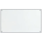 Vidaxl spatschermen keuken 2 st 70x50 cm gehard glas transparant
