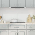 Vidaxl spatschermen keuken 2 st 70x50 cm gehard glas transparant