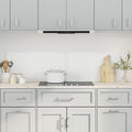 Vidaxl spatschermen keuken 2 st 80x40 cm gehard glas transparant