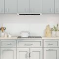 Vidaxl spatschermen keuken 2 st 80x60 cm gehard glas transparant