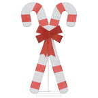 Vidaxl kerstdecoratie zuurstok 50 led's warm wit