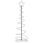 Vidaxl led-kerstboom 120 leds warm wit 180 cm