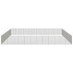 Vidaxl dierenverblijf 48 panelen 54x80 cm gegalvaniseerd ijzer