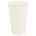 Vidaxl papieren koffiekopjes 1000 st 16oz 400 ml wit