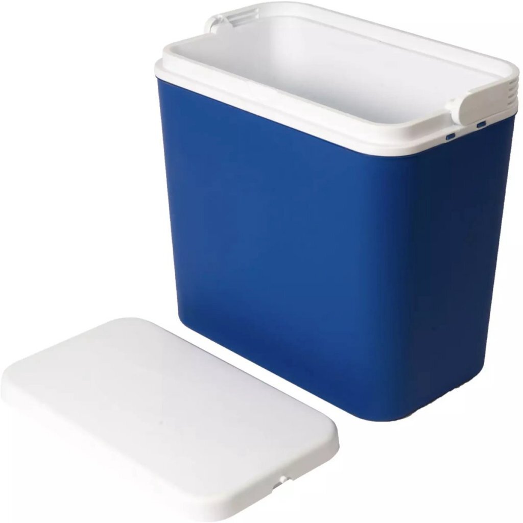 Benson - Benson koelbox 24l blauw/wit