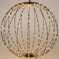 S.I.A. - S.I.A. Decoratie led bal 60 cm 400 led's warm wit zwart
