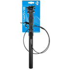 M-wave dropper zadelpen sp110-adj - ø31,6 mm 445 mm in hoogte verstelbaar - zwart