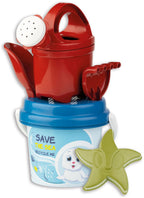 Androni peuter emmerset gerecycled plastic, 6dlg.