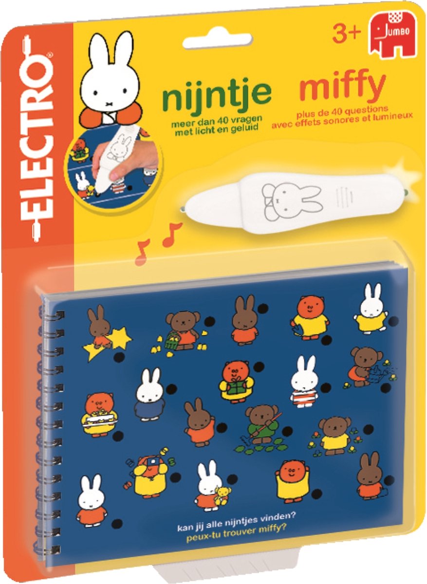 Electro jumbo nijntje wonderpen blister educatief spel