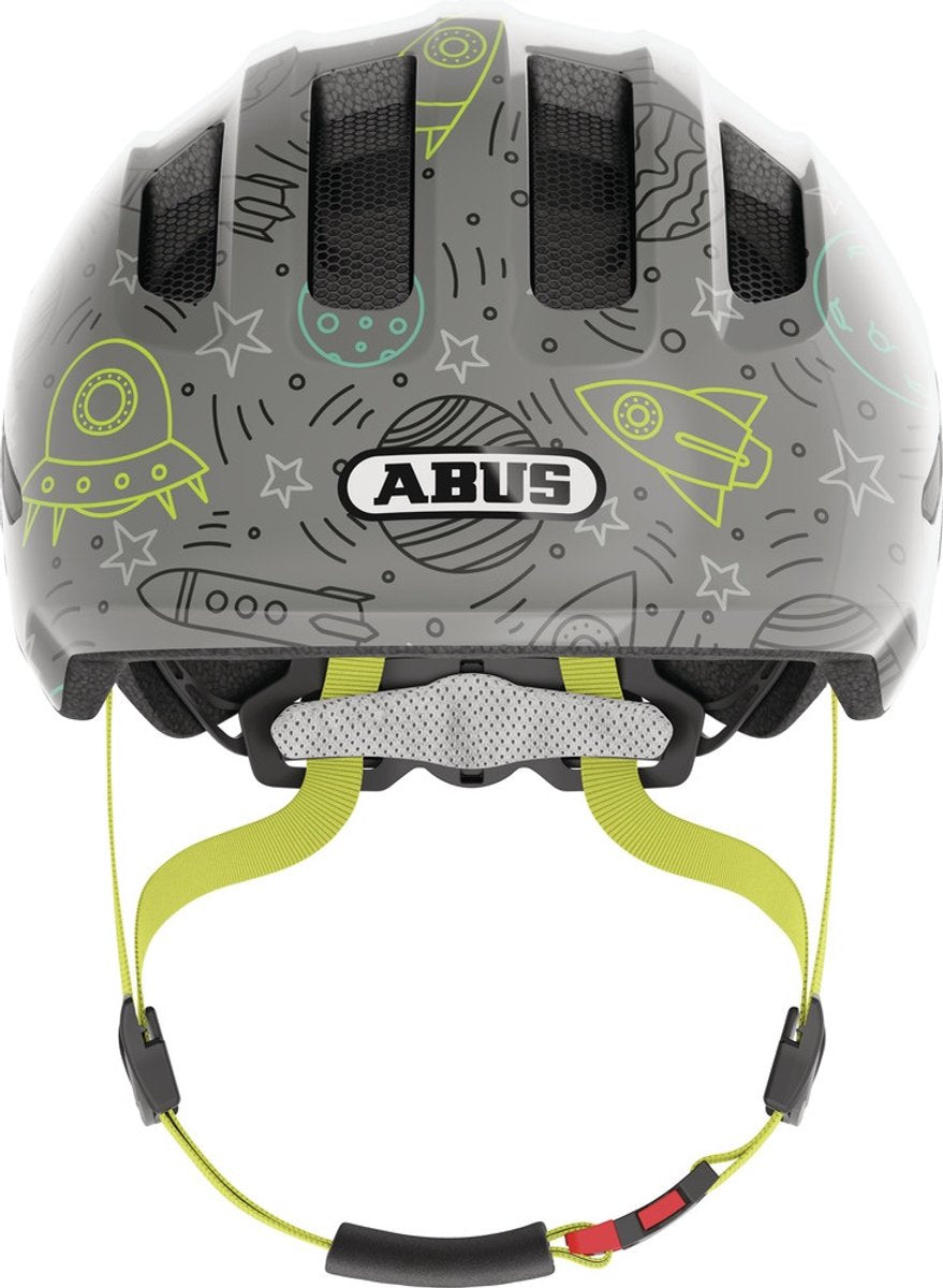 Abus helm Smiley 3.0 LED Grijs space S 45-50cm