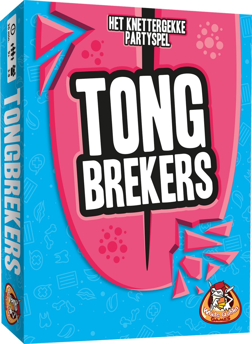 White Goblin Games - White Goblin Games - tongbrekers - kaartspel - 3 tot 8 spelers - 30 minuten - vanaf 9 jaar - hillarisch partyspel