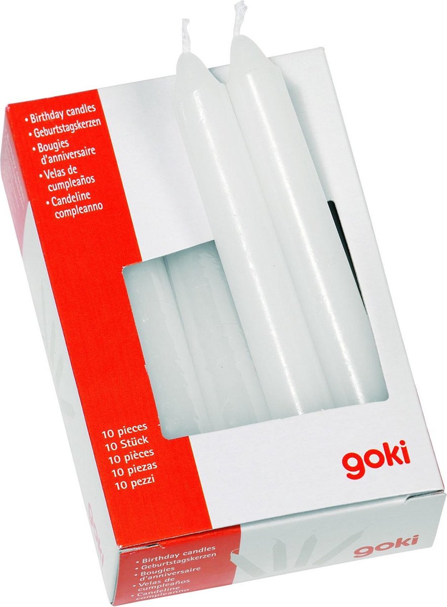 Goki - verjaardagskaarsjes 10 stuks