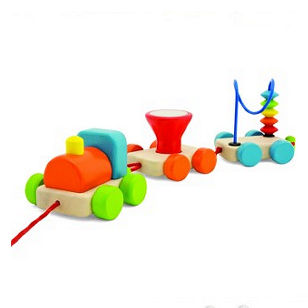 Pintoy houten activity trein