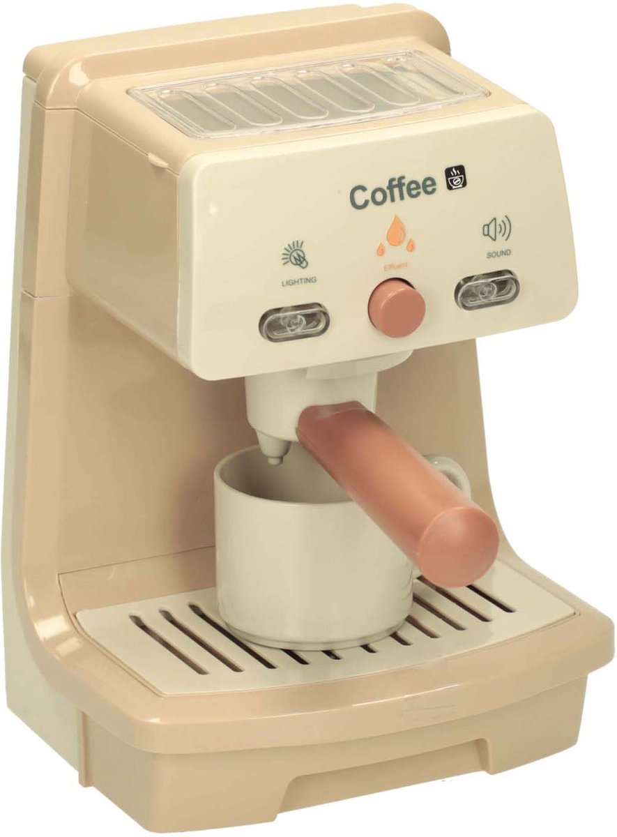 Lobbes Speelgoed- Lobbes SpeelgoedKoffie machine met licht en geluid