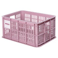 Caisse à vélo Basil S - petite - 17,5 litres - rose
