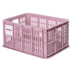 Caisse à vélo Basil S - petite - 17,5 litres - rose