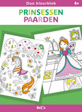 Ballon duo kleurblokken - prinsessen en paarden