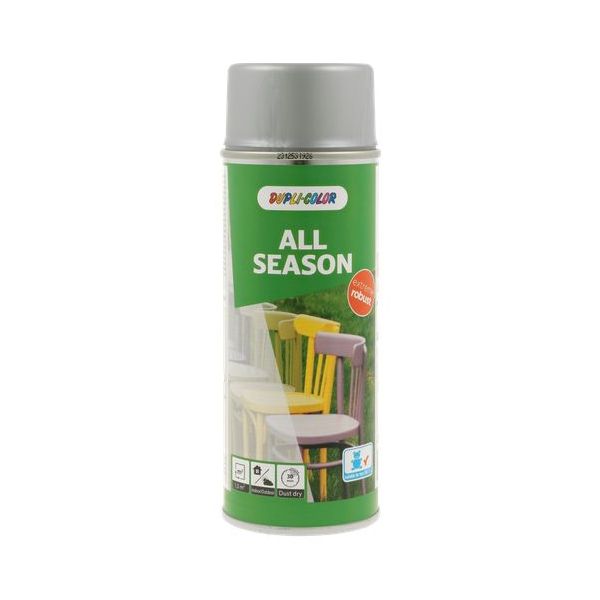 Dupli-color - Dupli-color Spuitlak ral-9006 - 400 ml / all season / aluminium zijdeglans
