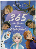 Disney Frozen - Frozen kleur en spelletjesboek - 365 activiteiten - voor vakantie - a4 formaat