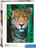 Clementoni puzzel jaguar in de jungle, 500st.