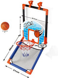 Lobbes Speelgoed- Lobbes SpeelgoedBasketbalbord deurhanger & staand 40 cm