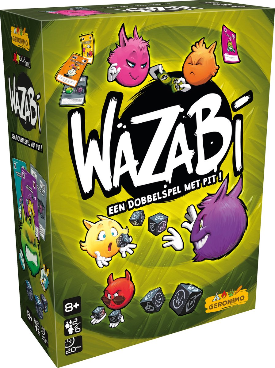Geronimo Games - Geronimo Games Wazabi dobbelspel