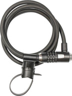 Kryptonite - Kryptonite kryptoflex 1218 cijferslot – kabelslot – spiraalkabel met combinatieslot – veelzijdig slot – 180 cm – staal – zwart