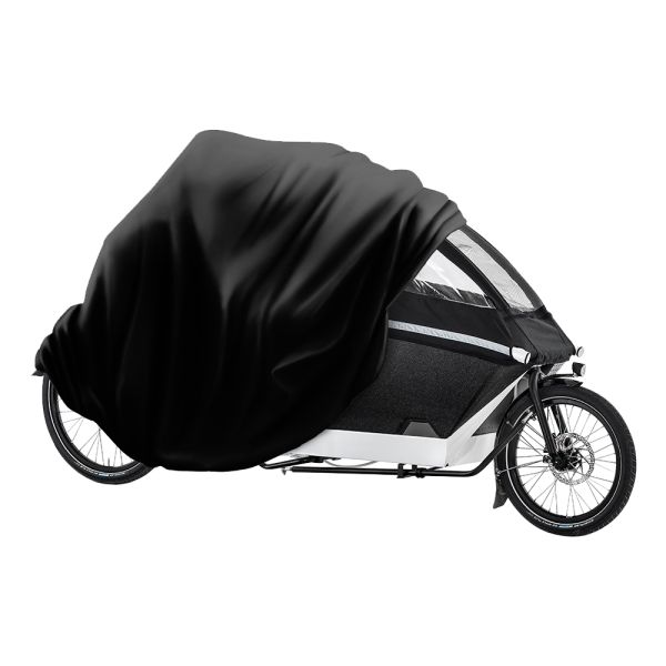 DS COVERS - DS COVERS Hoes ds cargo bakfiets huif 2 wielen zwart