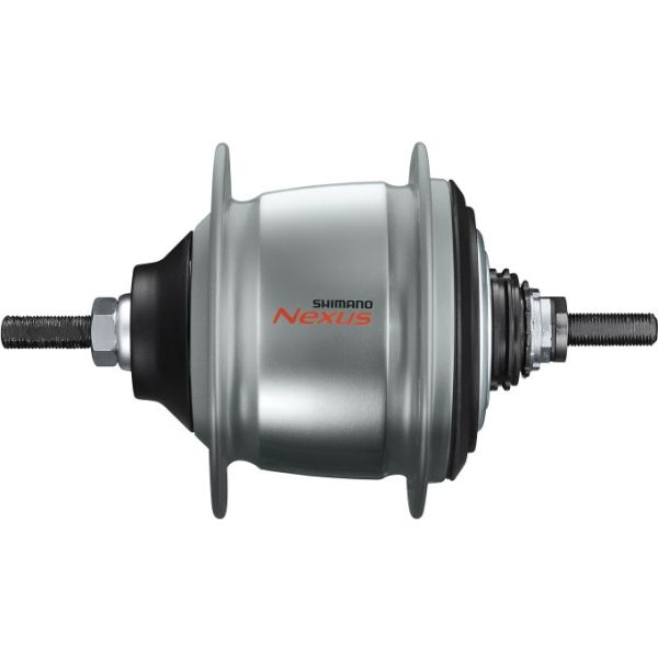 Shimano - Versnellingsnaaf nexus 8 premium sg-c6011 - velgrem / rollerbrake - 36 gaats - zilver